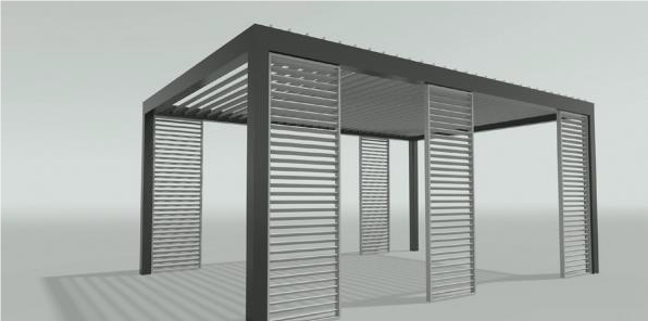 Pergola wolnostojąca